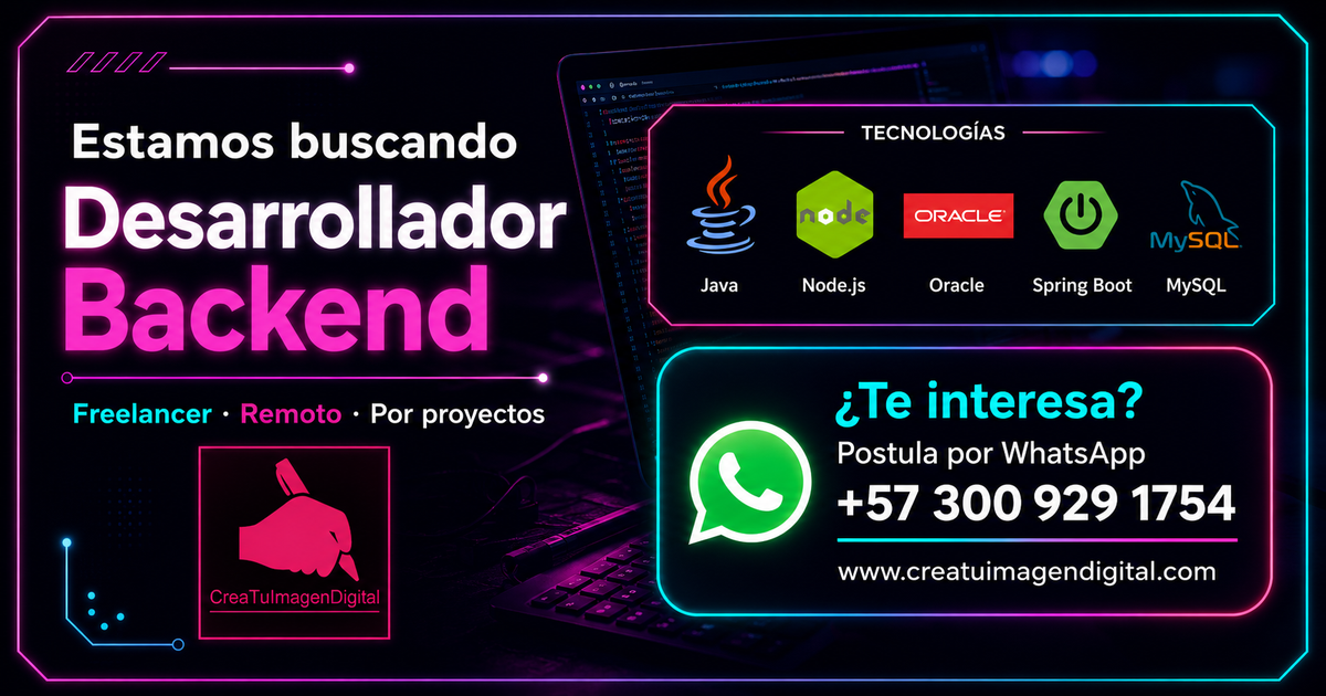 Desarrollador Backend