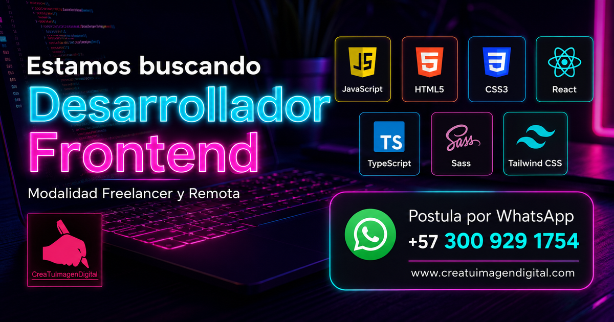 Desarrollador Frontend